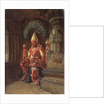 A Vishnu statue in the Indra temple, 1874 by Vasili Vasilyevich Vereshchagin