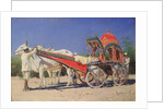 Vehicle of a Rich Family in Delhi, 1874-1876 by Vasili Vasilyevich Vereshchagin