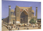 The Sherdar Madrasah at the Registan Square in Samarkand, 1869-1870 by Vasili Vasilyevich Vereshchagin