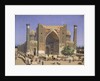 The Sherdar Madrasah at the Registan Square in Samarkand, 1869-1870 by Vasili Vasilyevich Vereshchagin