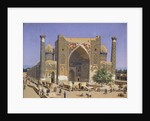 The Sherdar Madrasah at the Registan Square in Samarkand, 1869-1870 by Vasili Vasilyevich Vereshchagin