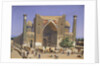 The Sherdar Madrasah at the Registan Square in Samarkand, 1869-1870 by Vasili Vasilyevich Vereshchagin