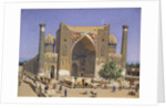 The Sherdar Madrasah at the Registan Square in Samarkand, 1869-1870 by Vasili Vasilyevich Vereshchagin