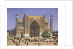 The Sherdar Madrasah at the Registan Square in Samarkand, 1869-1870 by Vasili Vasilyevich Vereshchagin