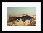 Arabs in the desert. Koran Study by Vasili Vasilyevich Vereshchagin