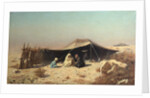 Arabs in the desert. Koran Study by Vasili Vasilyevich Vereshchagin