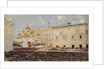 The Coronation of the Emperor Alexander III in the Moscow Kremlin on 15th May 1883, 1883 by Vasili Vasilyevich Vereshchagin