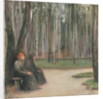 Towards evening, 1897 by Yelena Nikolayevna Villiam