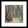 Towards evening, 1897 by Yelena Nikolayevna Villiam