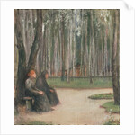 Towards evening, 1897 by Yelena Nikolayevna Villiam