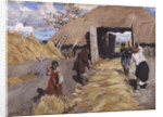The Threshing, 1916 by Sergei Arsenyevich Vinogradov