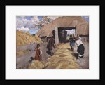 The Threshing, 1916 by Sergei Arsenyevich Vinogradov