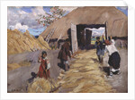 The Threshing, 1916 by Sergei Arsenyevich Vinogradov