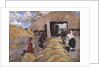 The Threshing, 1916 by Sergei Arsenyevich Vinogradov