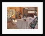 In the House of the Artist Konstantin Korovin, 1907 by Sergei Arsenyevich Vinogradov