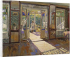 In a house, 1913 by Sergei Arsenyevich Vinogradov