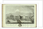 The second Winter Palace with Canal and Bridge (Book to the 50th anniversary of the founding of St. Petersburg), 1753 by Yefim Grigoryevich Vinogradov