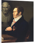 Portrait of the Poet Nikolay Gnedich, 1839 by Mikhail Prokopyevich Vishnevitsky