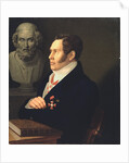Portrait of the Poet Nikolay Gnedich, 1839 by Mikhail Prokopyevich Vishnevitsky