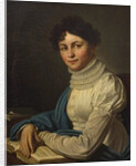 Portrait of the Poetess Anna Bunina, 1825 by Mikhail Prokopyevich Vishnevitsky