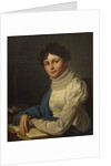 Portrait of the Poetess Anna Bunina, 1825 by Mikhail Prokopyevich Vishnevitsky