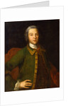 Portrait of Count Petr Panin (1721?1789), 1742 by Ivan Yakovlevich Vishnyakov