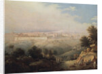View of Jerusalem, 1821 by Maxim Nikiphorovich Vorobyev