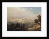 View of Jerusalem, 1821 by Maxim Nikiphorovich Vorobyev
