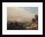 View of Jerusalem, 1821 by Maxim Nikiphorovich Vorobyev