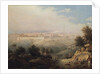 View of Jerusalem, 1821 by Maxim Nikiphorovich Vorobyev