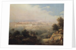 View of Jerusalem, 1821 by Maxim Nikiphorovich Vorobyev