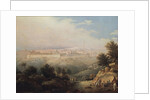 View of Jerusalem, 1821 by Maxim Nikiphorovich Vorobyev