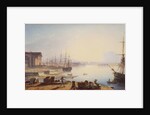 Sunrise over the Neva in St. Petersburg, 1830 by Maxim Nikiphorovich Vorobyev