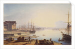 Sunrise over the Neva in St. Petersburg, 1830 by Maxim Nikiphorovich Vorobyev