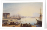 Sunrise over the Neva in St. Petersburg, 1830 by Maxim Nikiphorovich Vorobyev