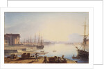 Sunrise over the Neva in St. Petersburg, 1830 by Maxim Nikiphorovich Vorobyev