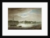 Nevka River near the Yelagin Bridge, 1829 by Maxim Nikiphorovich Vorobyev
