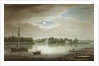 Nevka River near the Yelagin Bridge, 1829 by Maxim Nikiphorovich Vorobyev