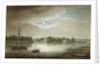 Nevka River near the Yelagin Bridge, 1829 by Maxim Nikiphorovich Vorobyev