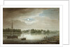 Nevka River near the Yelagin Bridge, 1829 by Maxim Nikiphorovich Vorobyev
