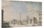 The Kazan Cathedral in Saint Petersburg, c. 1800 by Andrei Nikiforovich Voronikhin