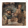 Over a Beer Tankard, 1883 by Mikhail Alexandrovich Vrubel
