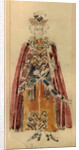 Costume design for the opera Mazepa by P.I. Tschaikovski by Mikhail Alexandrovich Vrubel