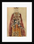 Costume design for the opera Mazepa by P.I. Tschaikovski by Mikhail Alexandrovich Vrubel