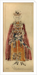 Costume design for the opera Mazepa by P.I. Tschaikovski by Mikhail Alexandrovich Vrubel