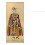 Costume design for the opera Mazepa by P.I. Tschaikovski by Mikhail Alexandrovich Vrubel