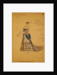 Costume design for the ballet Sleeping Beauty by P. Tchaikovsky, 1887 by Ivan Alexandrovich Vsevolozhsky