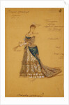 Costume design for the ballet Sleeping Beauty by P. Tchaikovsky, 1887 by Ivan Alexandrovich Vsevolozhsky