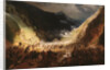 Battle of the Rothenthurm Pass, 1871 by Gottfried Willewalde