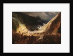 Battle of the Rothenthurm Pass, 1871 by Gottfried Willewalde